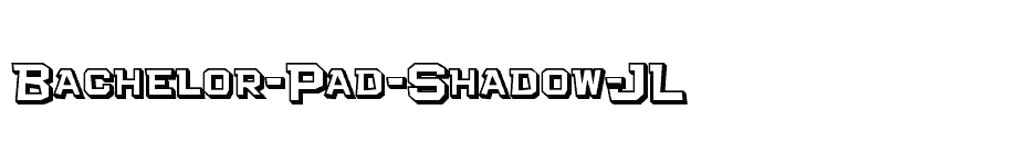 font Bachelor-Pad-Shadow-JL download