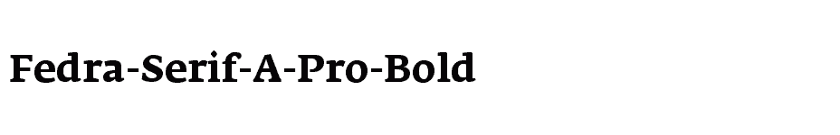 font Fedra-Serif-A-Pro-Bold download