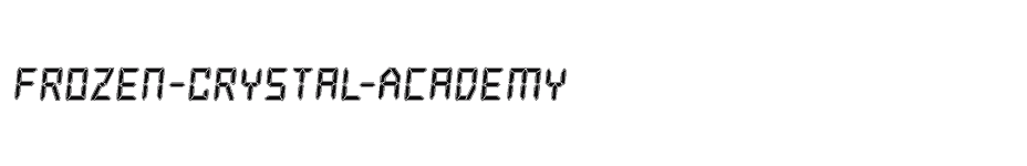 font Frozen-Crystal-Academy download