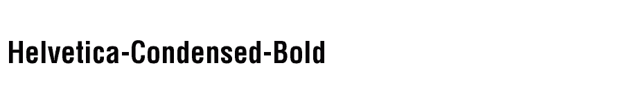 font Helvetica-Condensed-Bold download