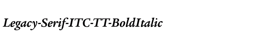 font Legacy-Serif-ITC-TT-BoldItalic download