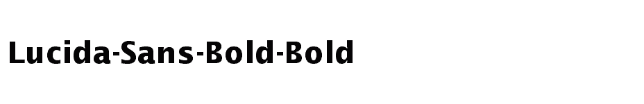 font Lucida-Sans-Bold-Bold download