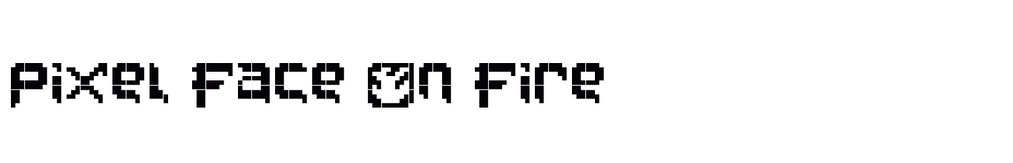 font Pixel-Face-On-Fire download