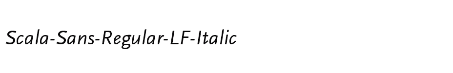 font Scala-Sans-Regular-LF-Italic download