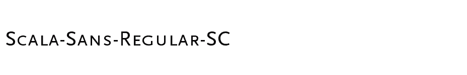 font Scala-Sans-Regular-SC download