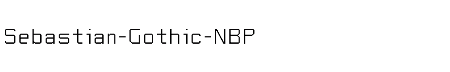 font Sebastian-Gothic-NBP download