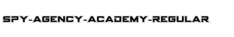 font Spy-Agency-Academy-Regular download