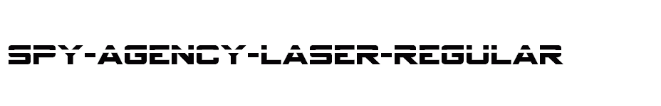 font Spy-Agency-Laser-Regular download