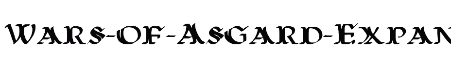 font Wars-of-Asgard-Expanded download