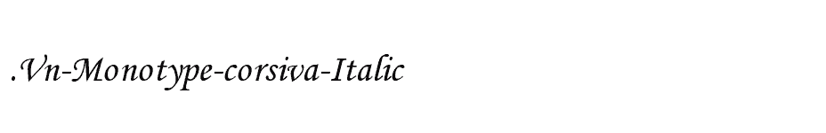 font .Vn-Monotype-corsiva-Italic download