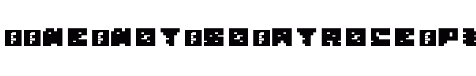 font 00ne-Not-so-Atroce-Pixels-BLACK-Regular download