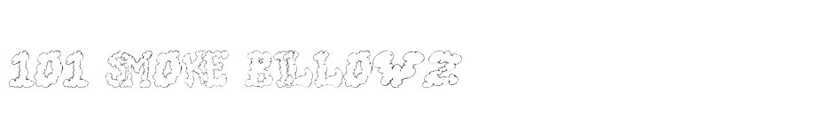 font 101-Smoke-BillowZ download