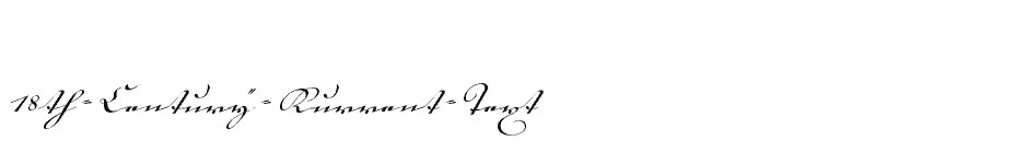 font 18th-Century-Kurrent-Text download