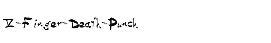 font 5-Finger-Death-Punch download