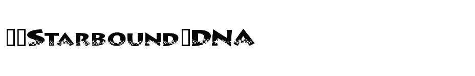 font 5-Starbound-DNA download