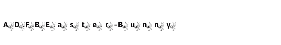 font ADFBEaster-Bunny download