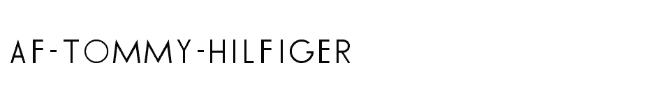 font AF-TOMMY-HILFIGER download