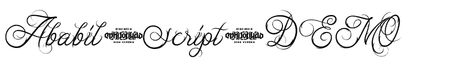 font Ababil-Script-DEMO download