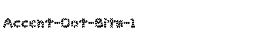 font Accent-Dot-Bits-1 download