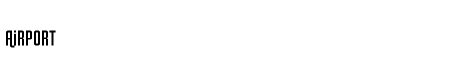 font Airport download