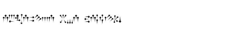 font Alphabet-of-Daggers download