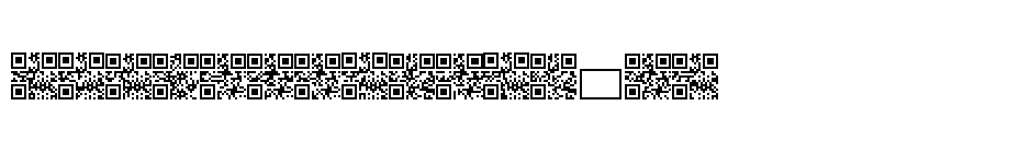 font Alphanumeric-QR download