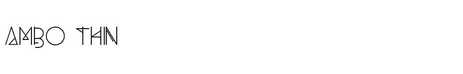 font Ambo-Thin download