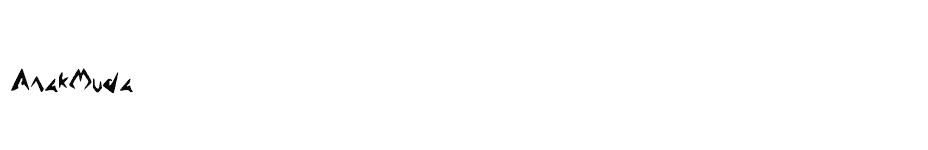font AnakMuda download
