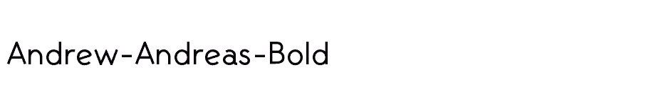 font Andrew-Andreas-Bold download