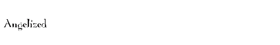 font Angelized download
