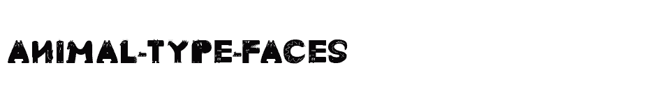 font Animal-Type-Faces download