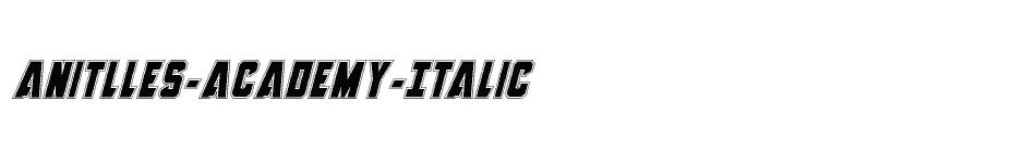 font Anitlles-Academy-Italic download