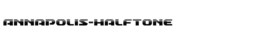 font Annapolis-Halftone download