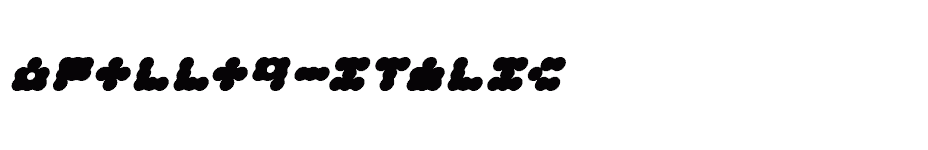 font Apollo9-Italic download