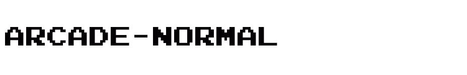 font Arcade-Normal download