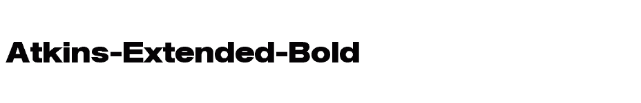 font Atkins-Extended-Bold download