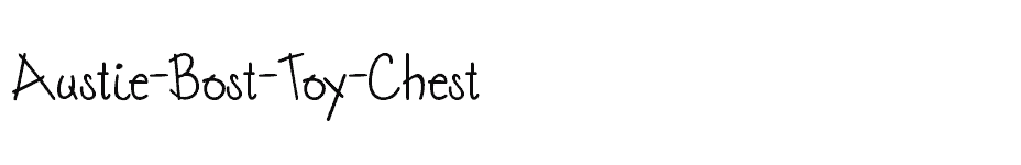 font Austie-Bost-Toy-Chest download