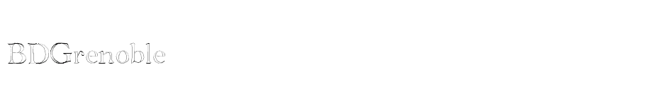 font BDGrenoble download