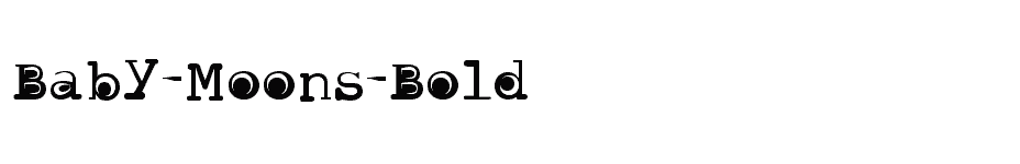 font Baby-Moons-Bold download