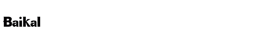 font Baikal download