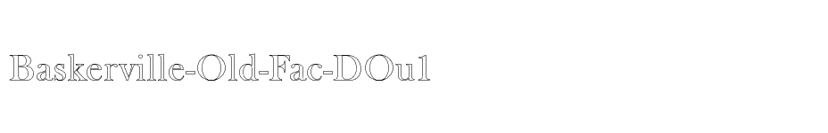 font Baskerville-Old-Fac-DOu1 download