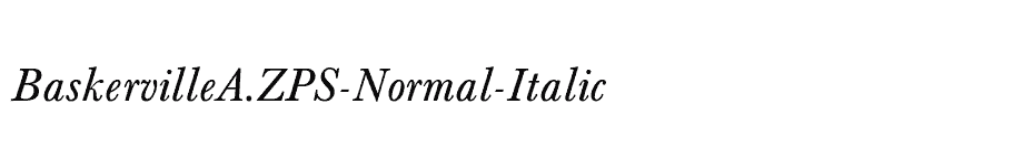 font BaskervilleA.ZPS-Normal-Italic download