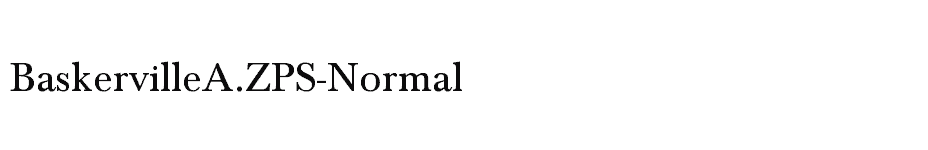 font BaskervilleA.ZPS-Normal download