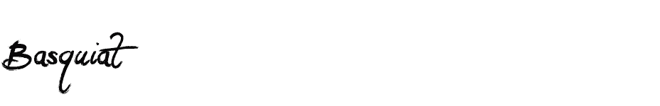 font Basquiat download