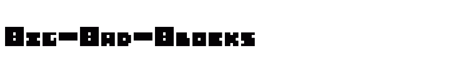 font Big-Bad-Blocks download