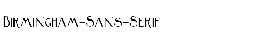 font Birmingham-Sans-Serif download