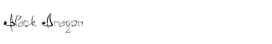 font Black-Dragon download
