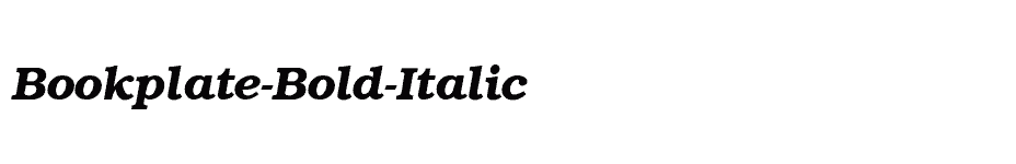 font Bookplate-Bold-Italic download