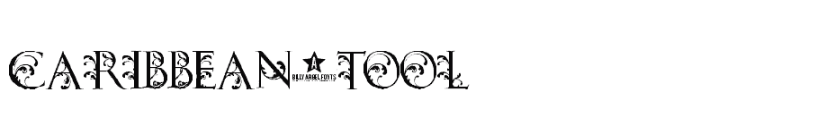 font CARIBBEAN-TOOL download