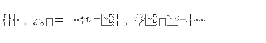 font Carr-Electronic-Dingbats download